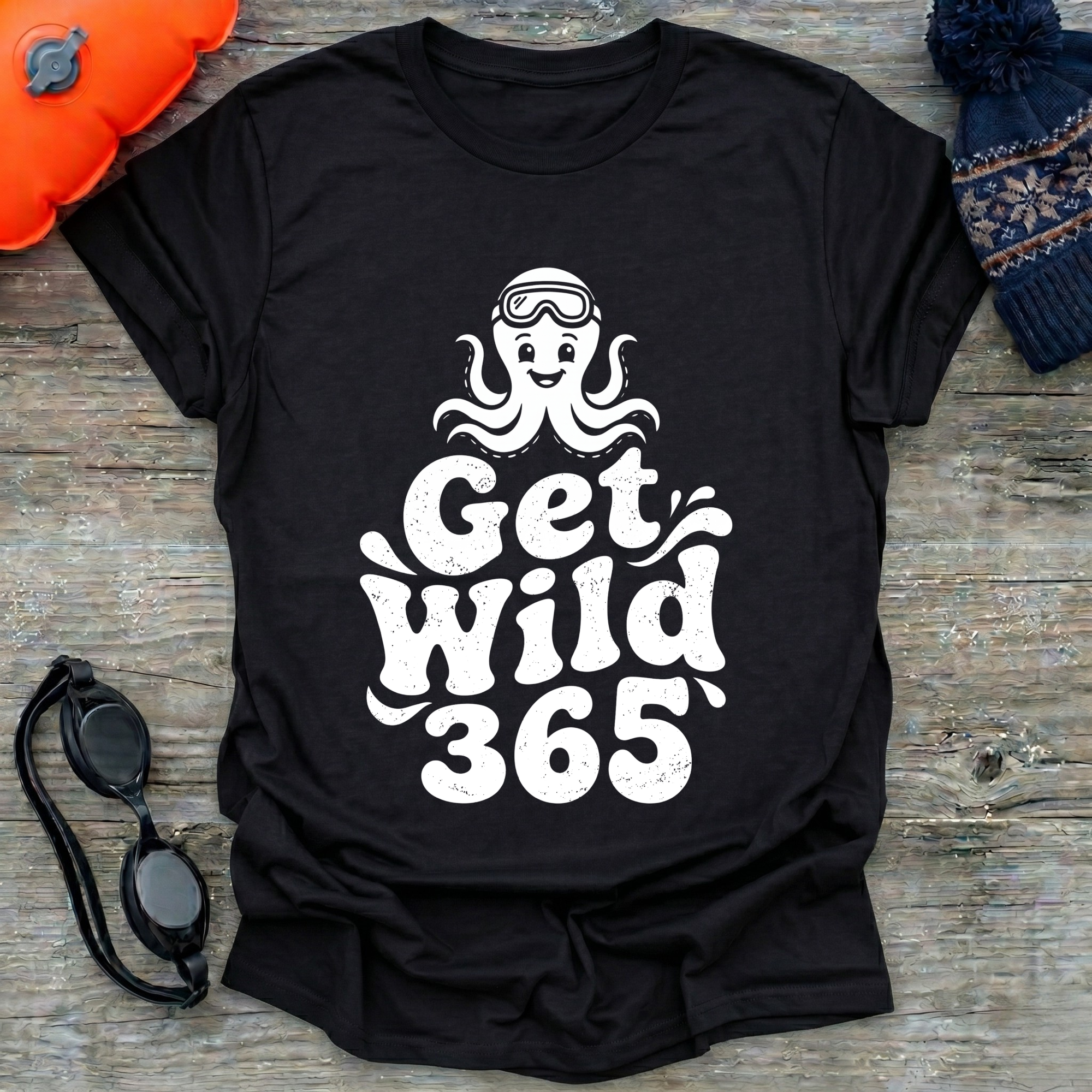 Cartoon Octopus Wild 365 T Shirt