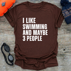 I Like 3 Swim T-Shirt