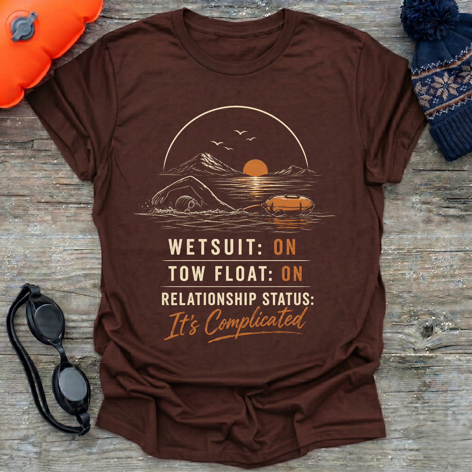 It's Complicated Swim T-Shirt