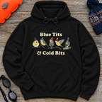 Blue Tits Hooded Sweatshirt