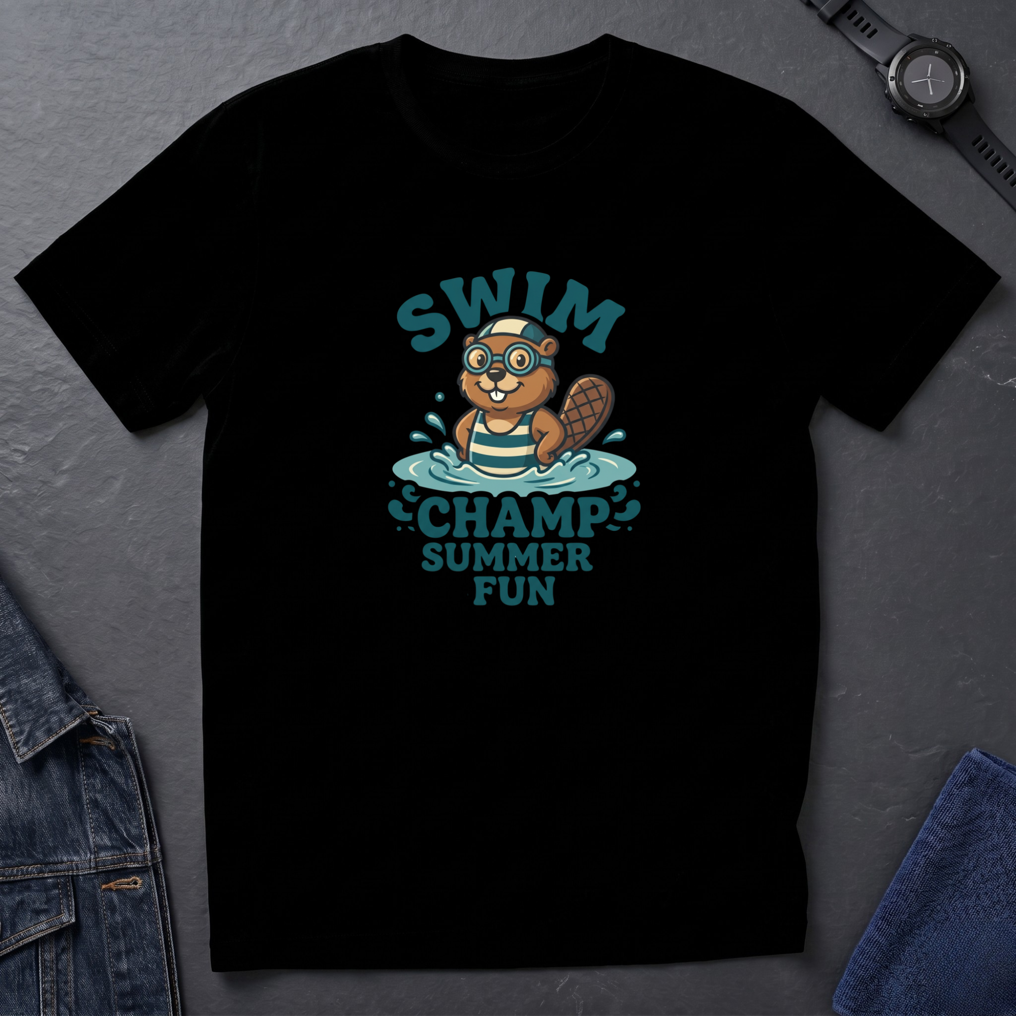 Swim Champ T shirt