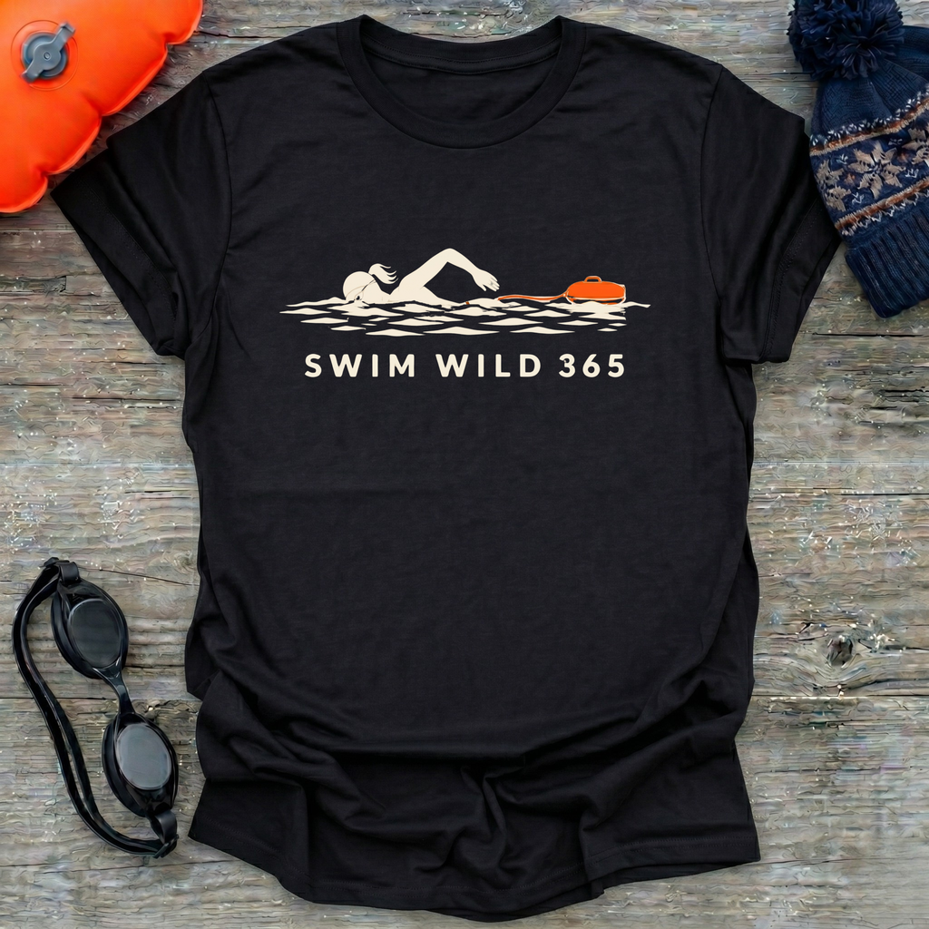 Silhouette Swimmer (F) T-Shirt