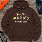 Blue Tits Hooded Sweatshirt