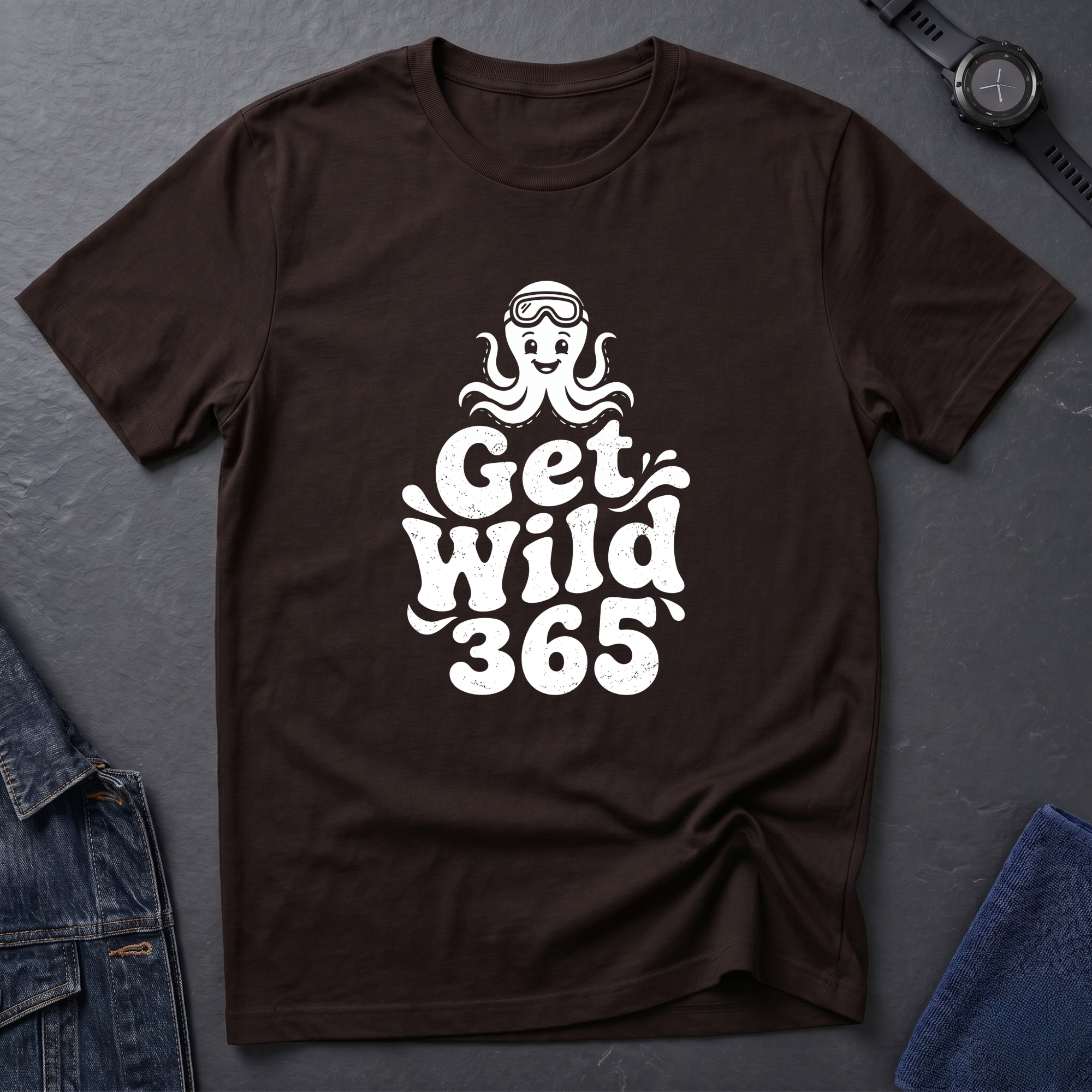 Cartoon Octopus Wild 365 T Shirt
