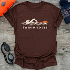 Silhouette Swimmer (F) T-Shirt