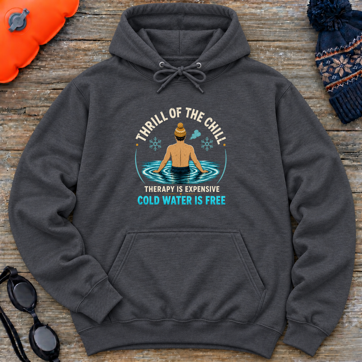 Therapy Thrill (M) Hooded Sweatshirt
