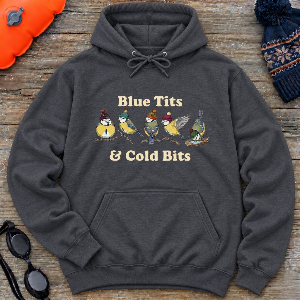 Blue Tits Hooded Sweatshirt