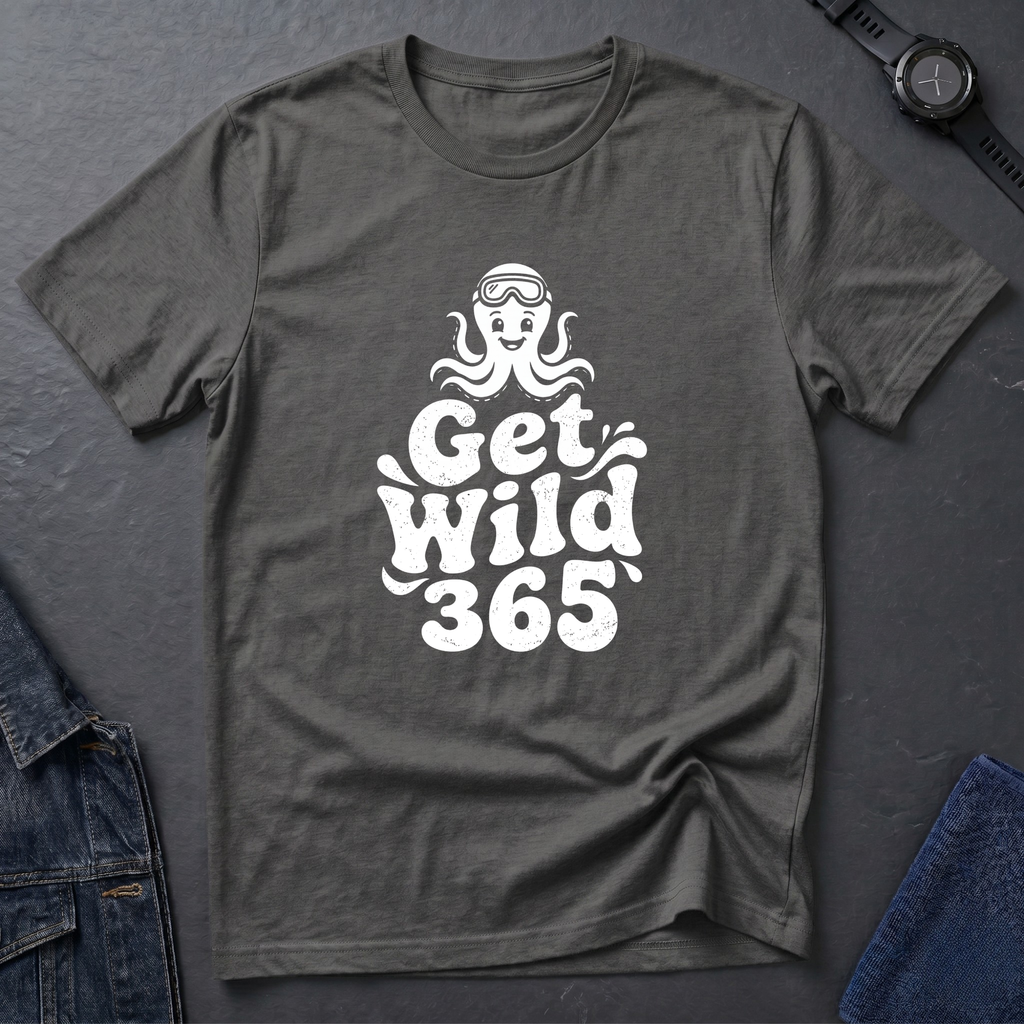 Cartoon Octopus Wild 365 T Shirt