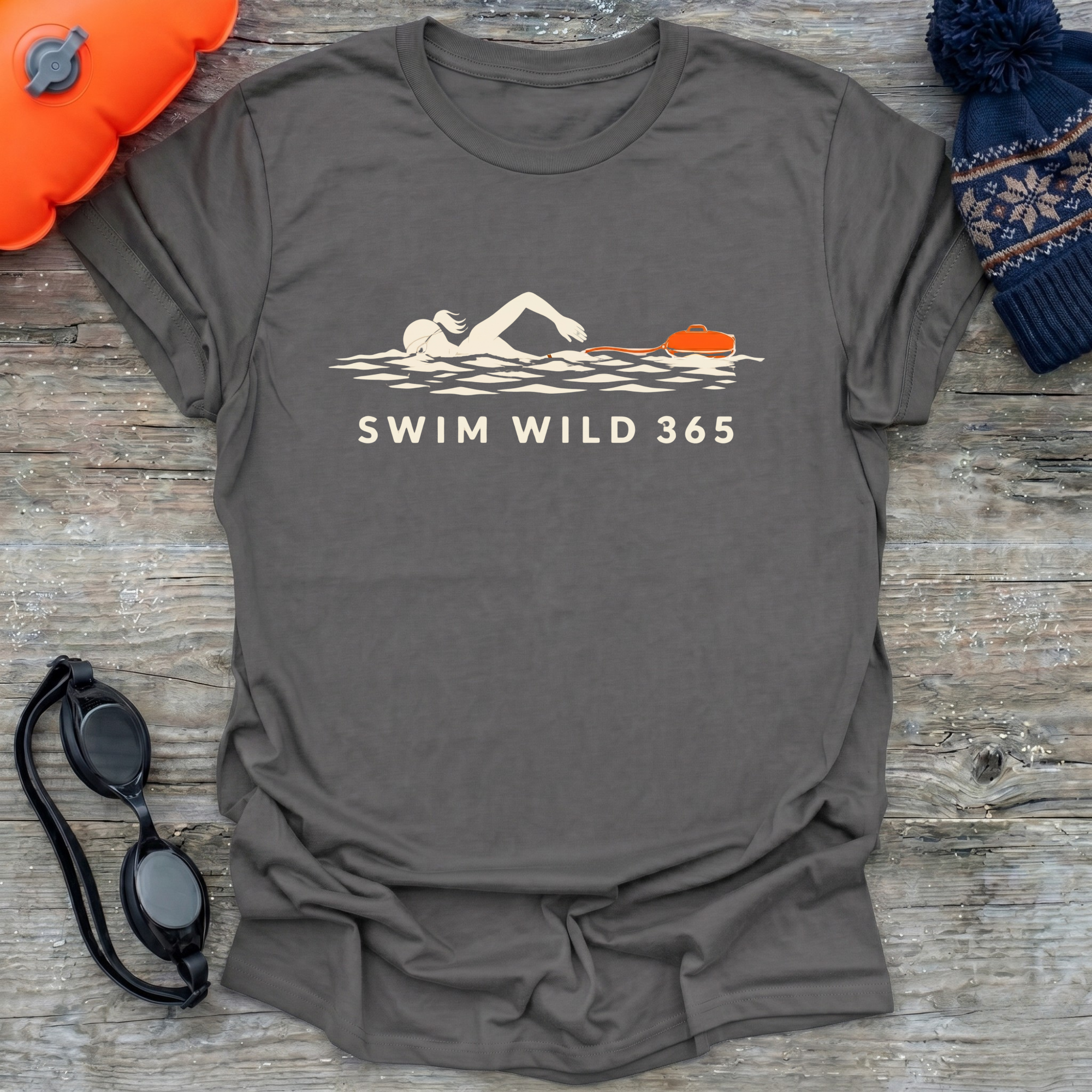 Silhouette Swimmer (F) T-Shirt