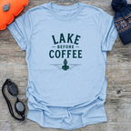 Lake Before Coffee T-Shirt