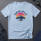Mountain Sunset Swimmer T-Shirt
