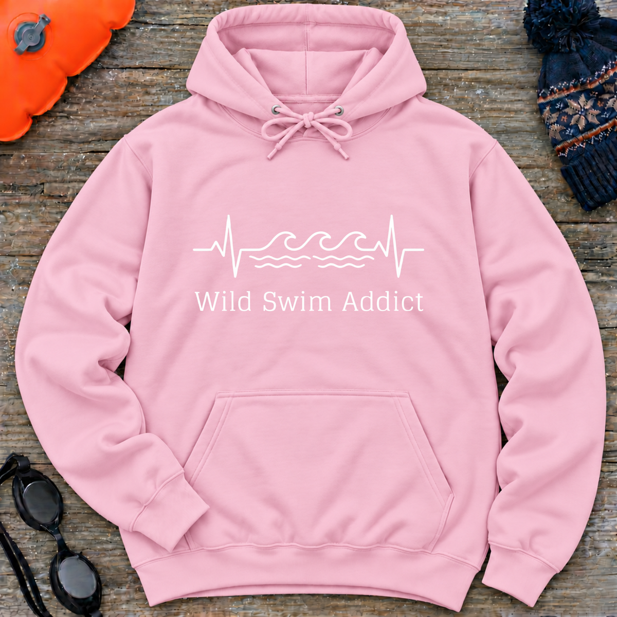 Wild Swim Addict Hooded Sweatshirt