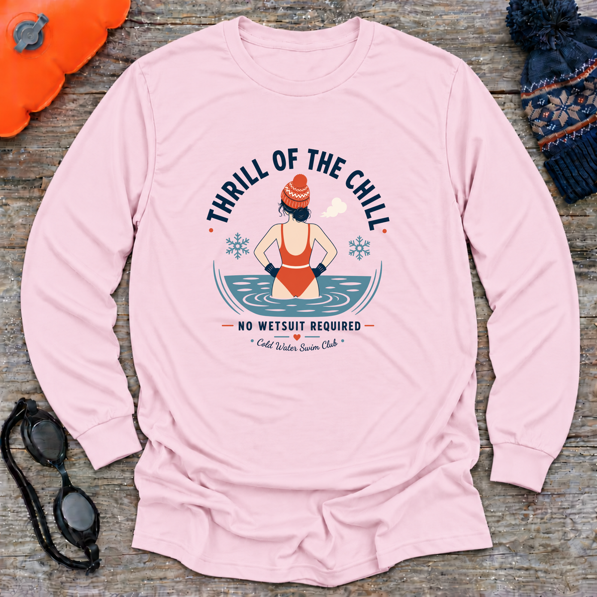 No Wetsuit Thrills Long Sleeve T Shirt