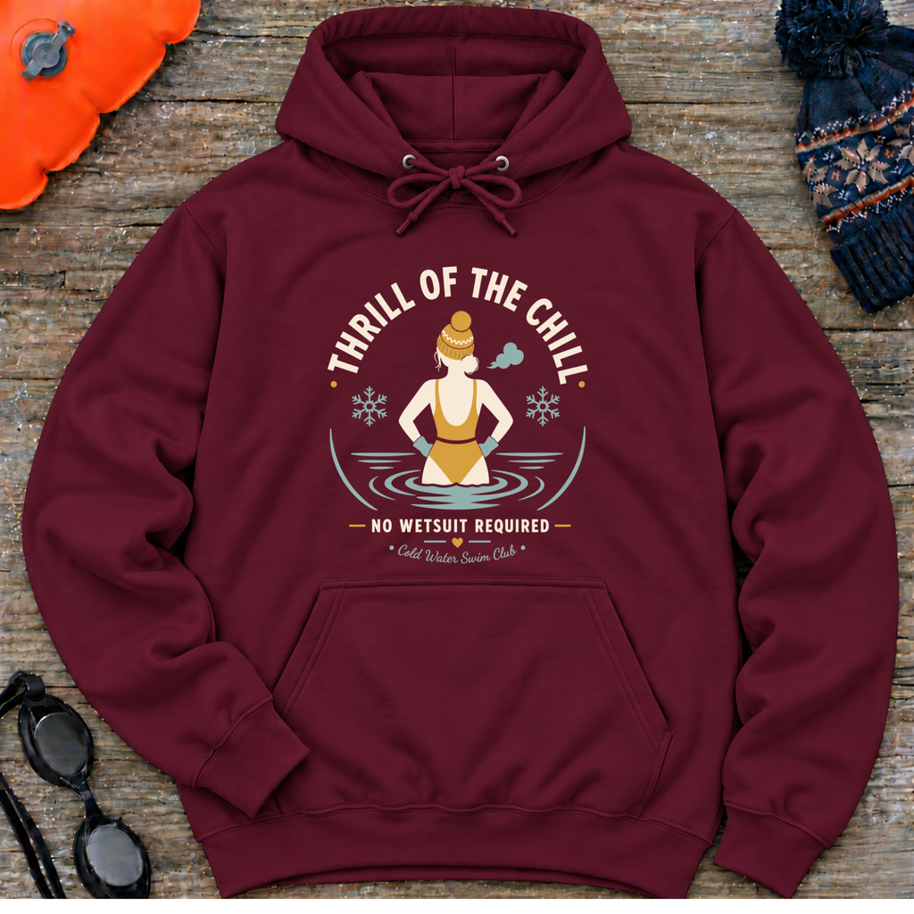 No Wetsuit Thrills Hooded Sweatshirt