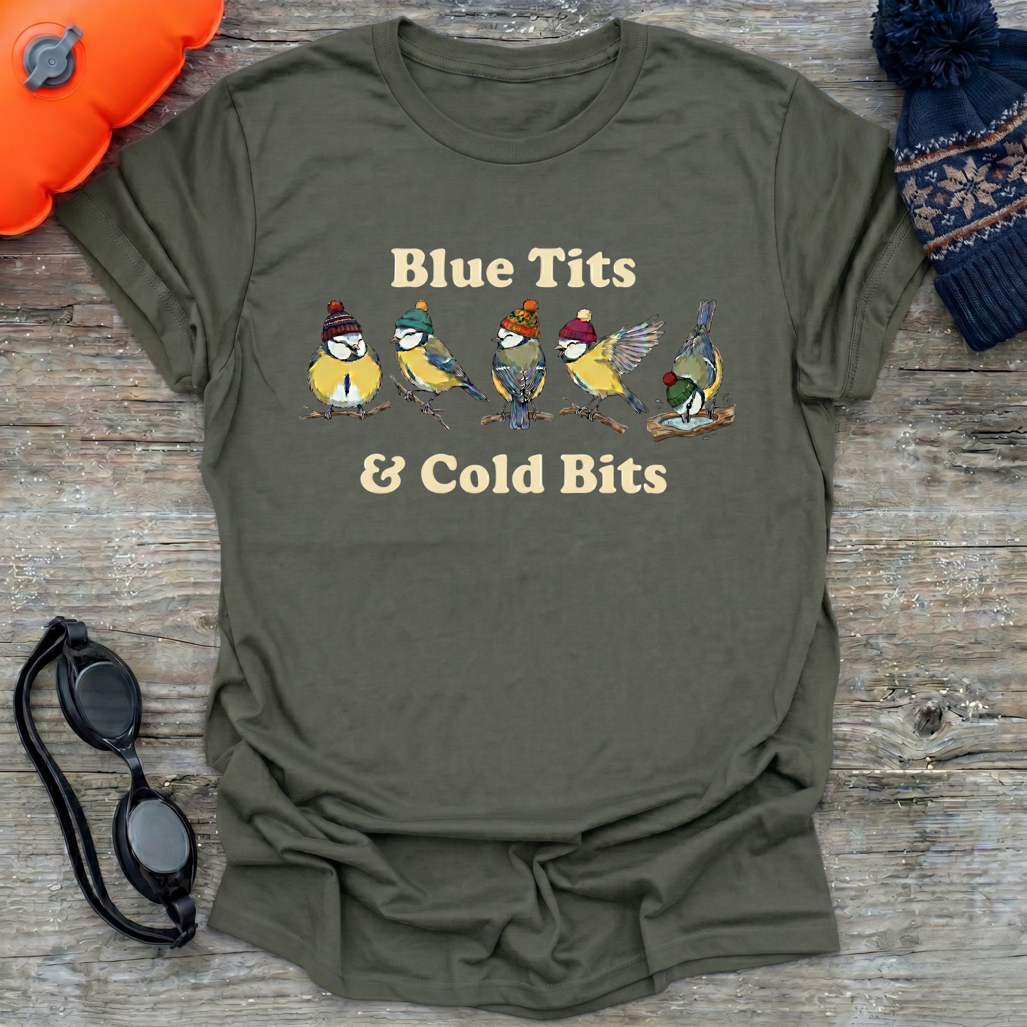 Blue Tits T Shirt