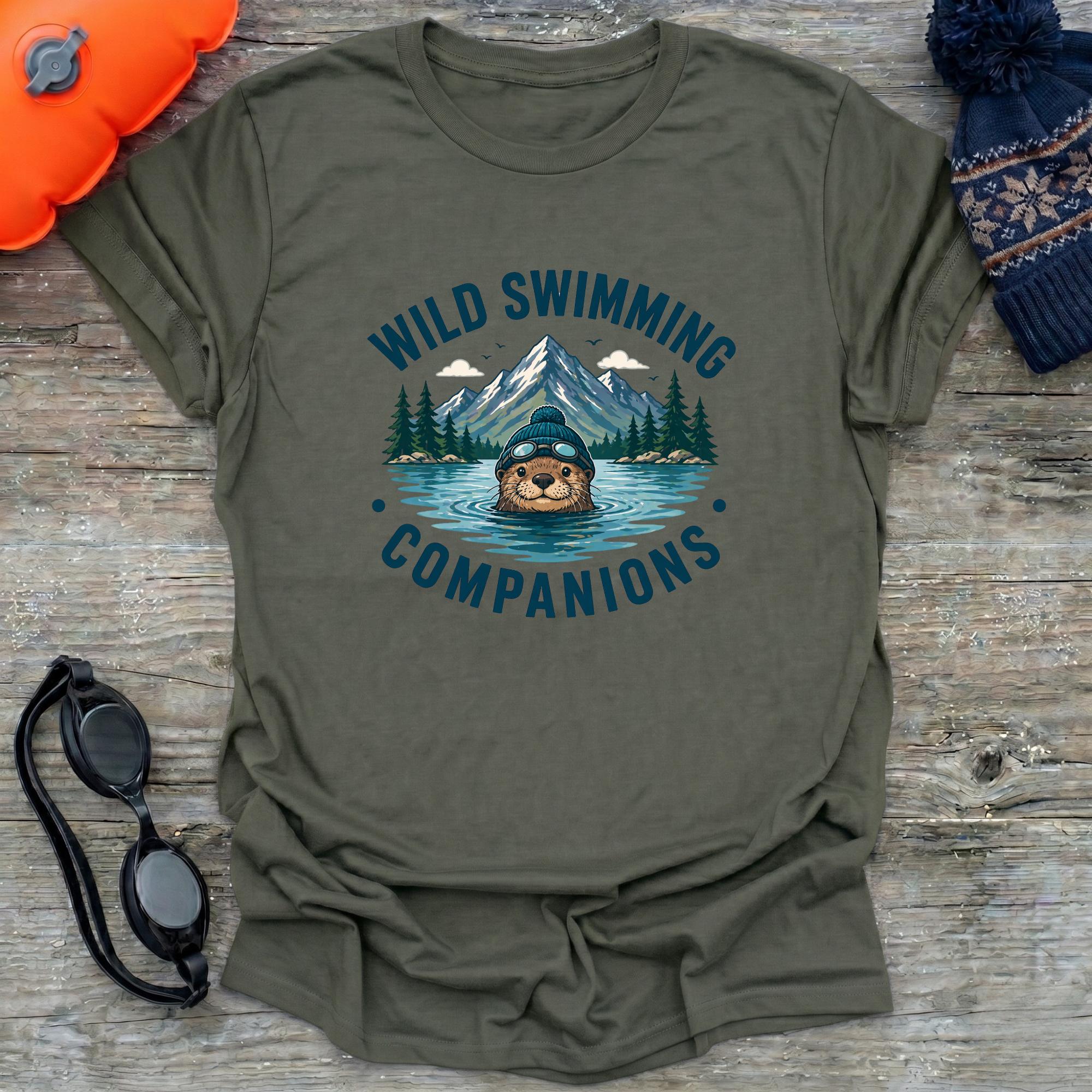 Cartoon Otter T-Shirt