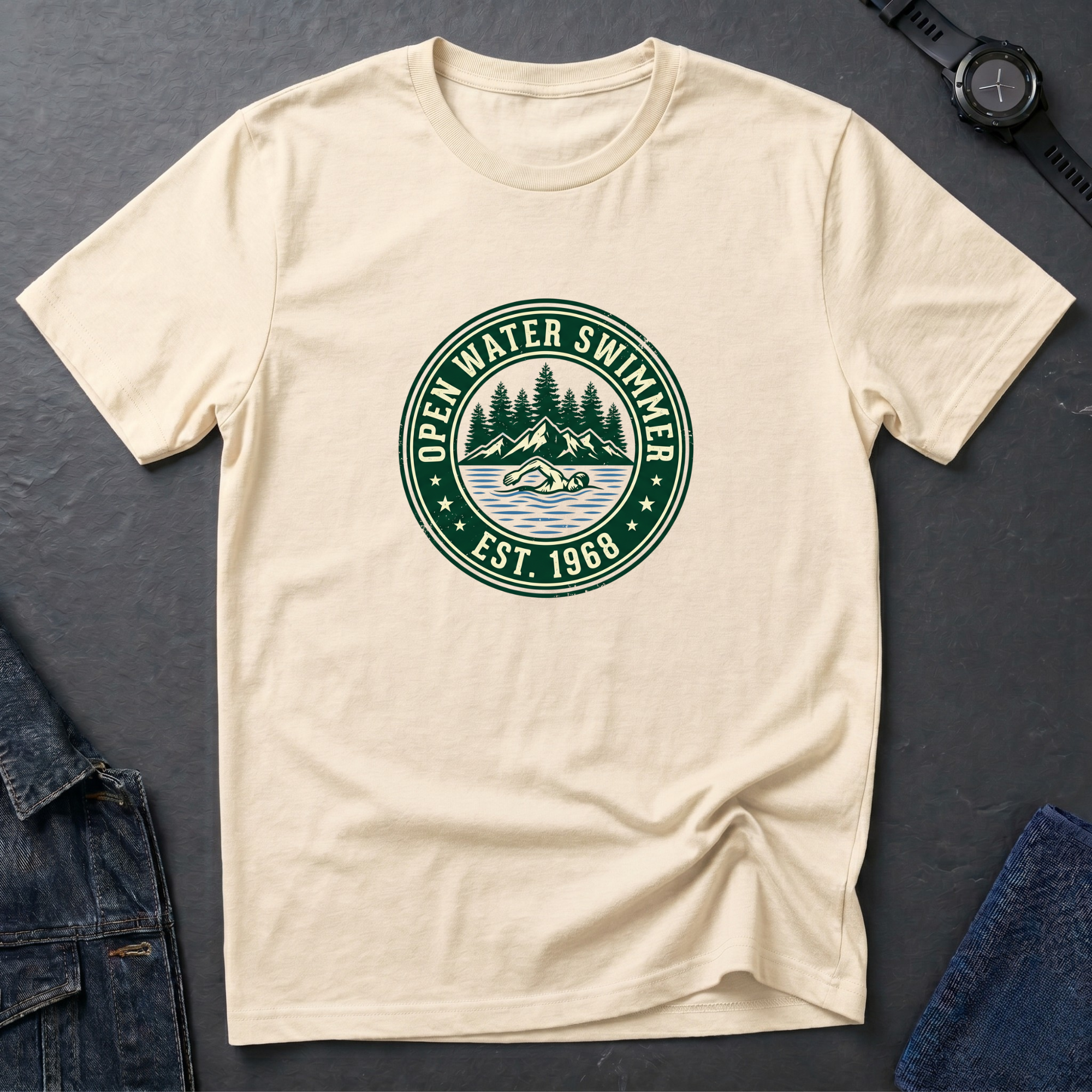 Open water swimmer est 1968 T-Shirt