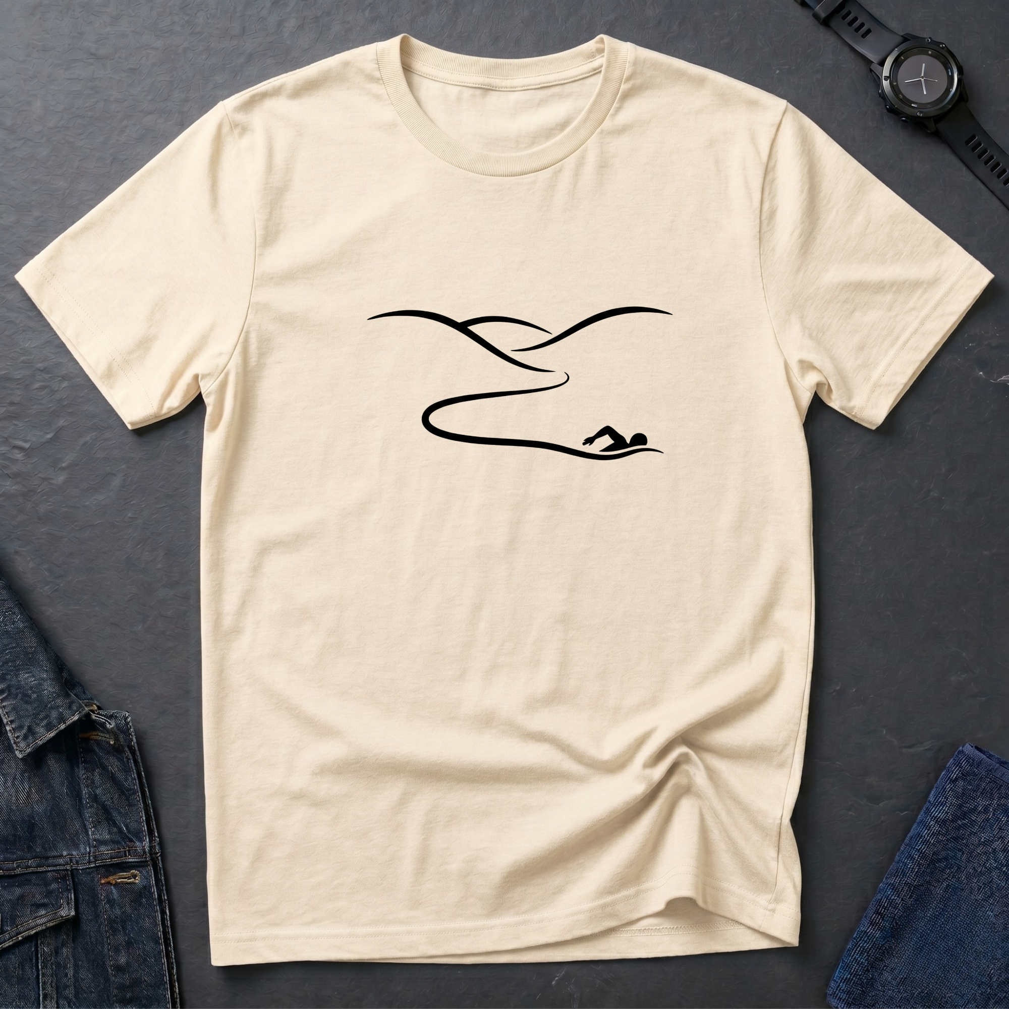 Swim Lines T Shirt