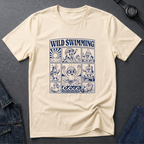 Swim Hat Cartoon T-Shirt