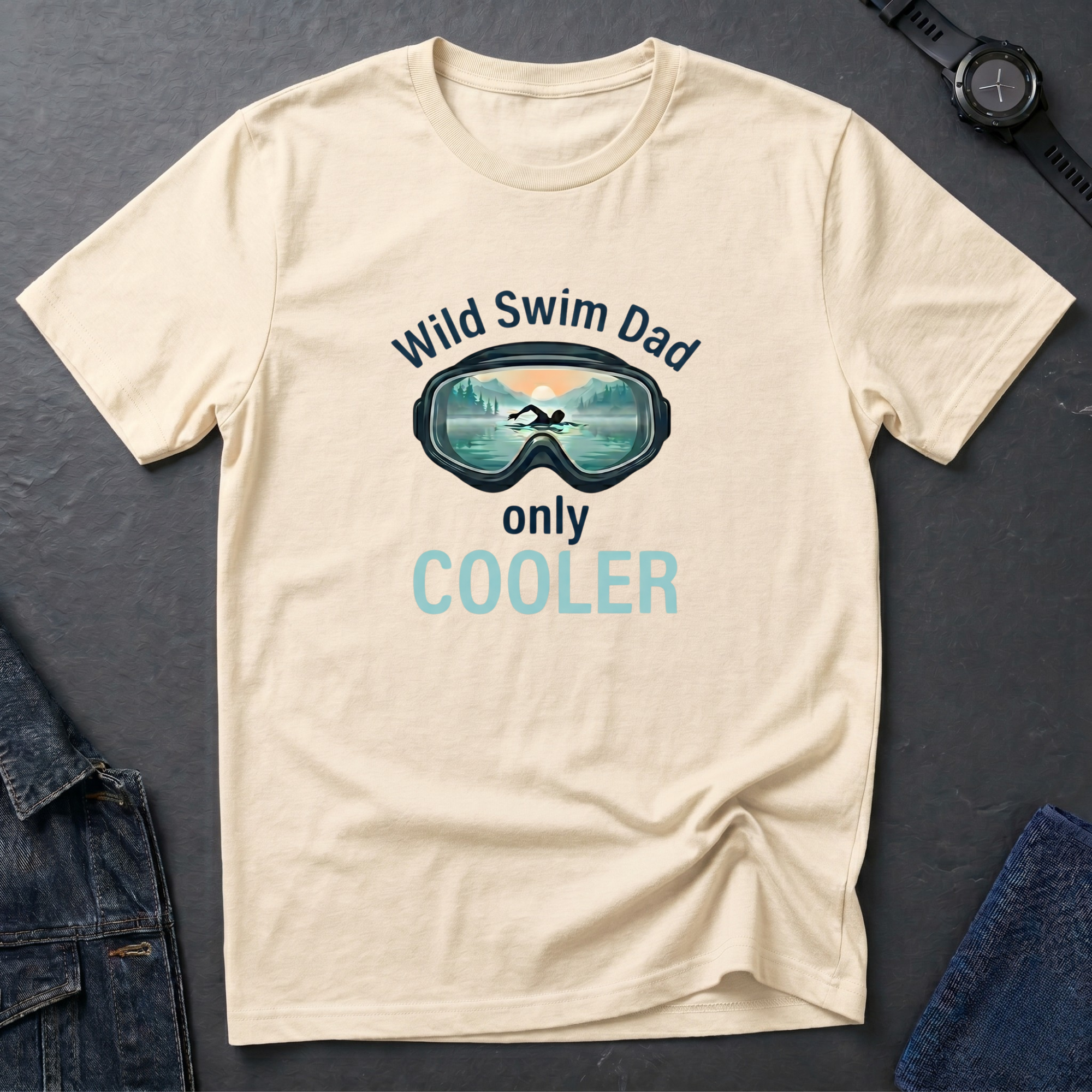 Wid Swim Dad T-Shirt