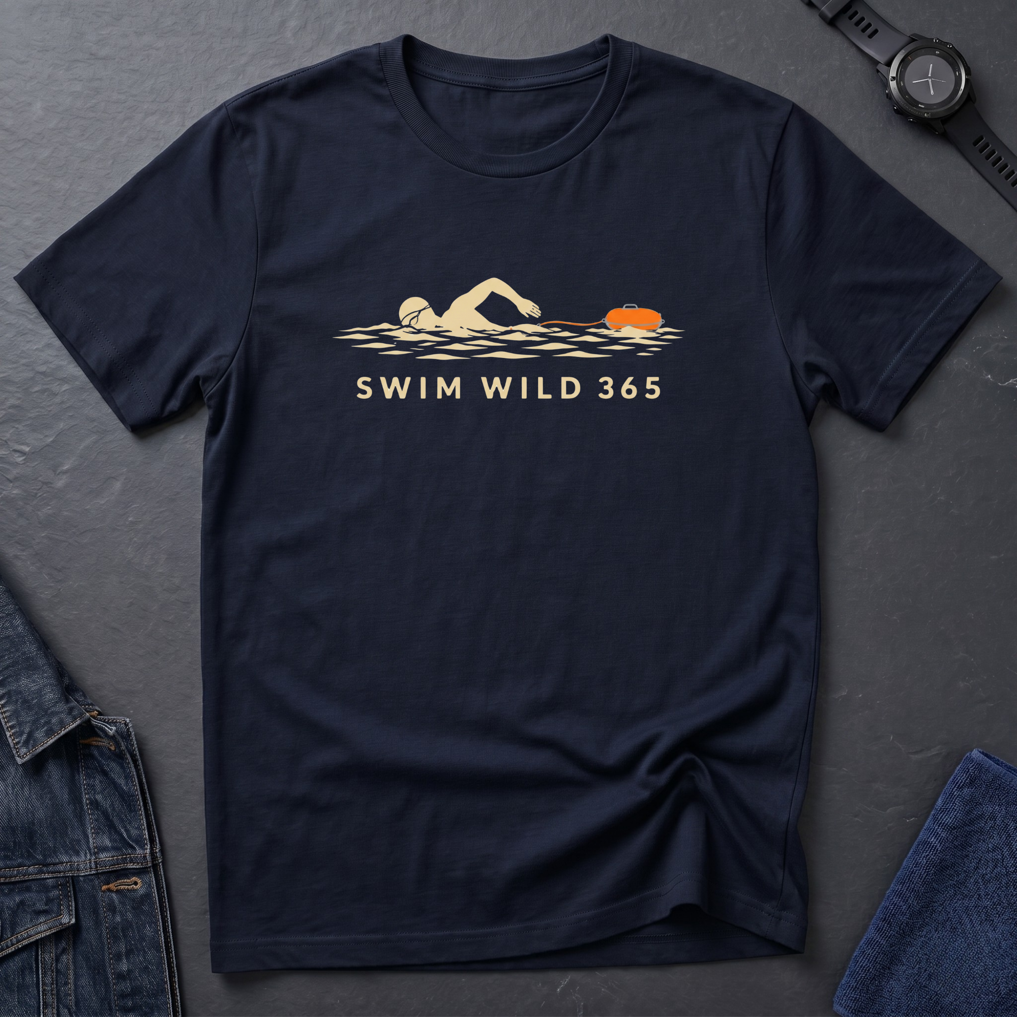 Silhouette Swimmer T-Shirt