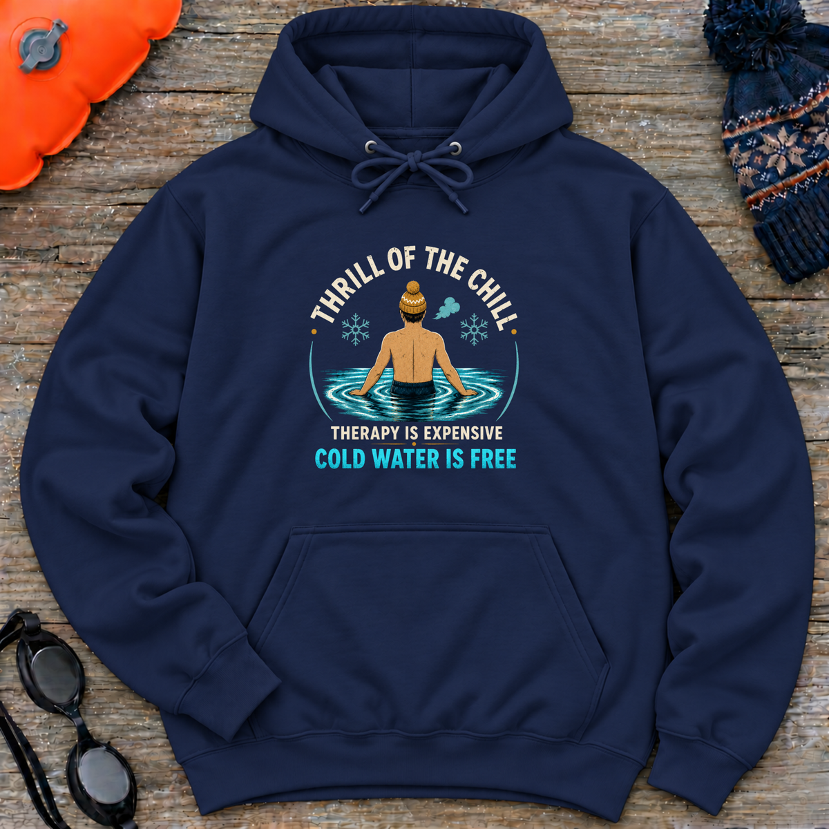 Therapy Thrill (M) Hooded Sweatshirt