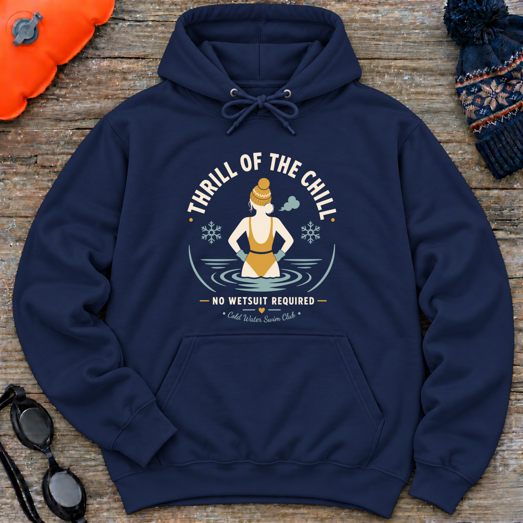 No Wetsuit Thrills Hooded Sweatshirt