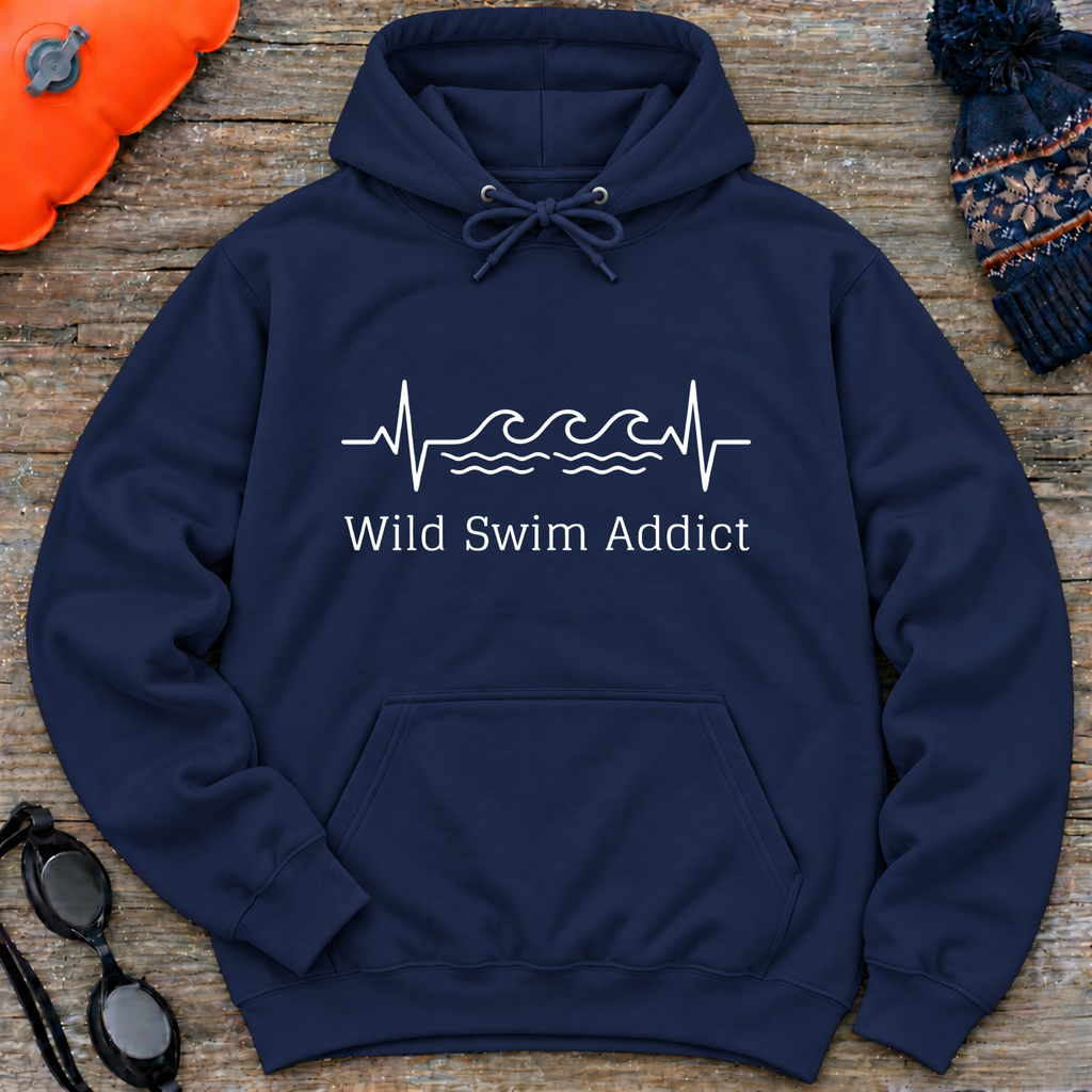 Wild Swim Addict Hooded Sweatshirt