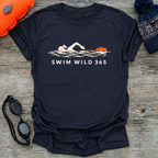 Silhouette Swimmer (F) T-Shirt