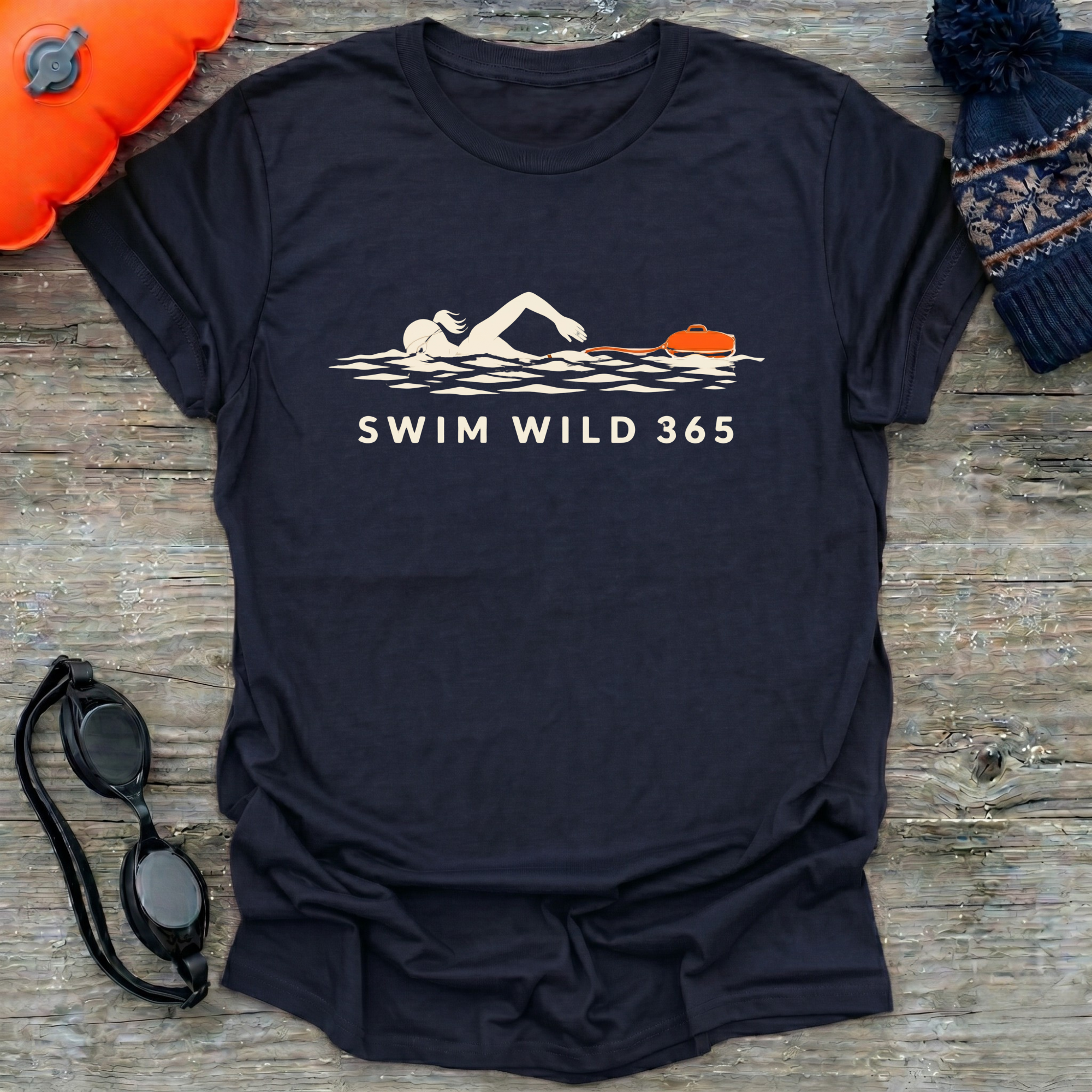 Silhouette Swimmer (F) T-Shirt