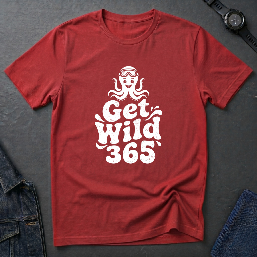 Cartoon Octopus Wild 365 T Shirt