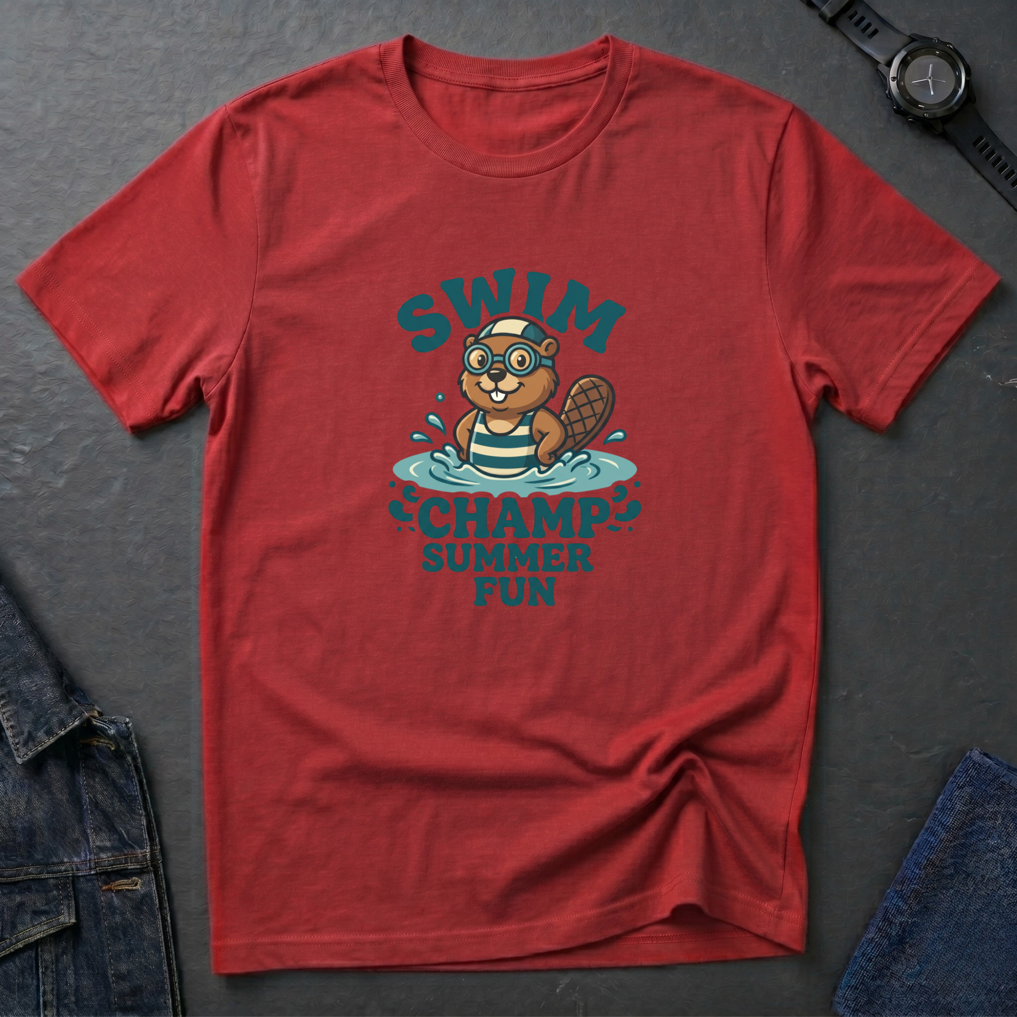 Swim Champ T shirt