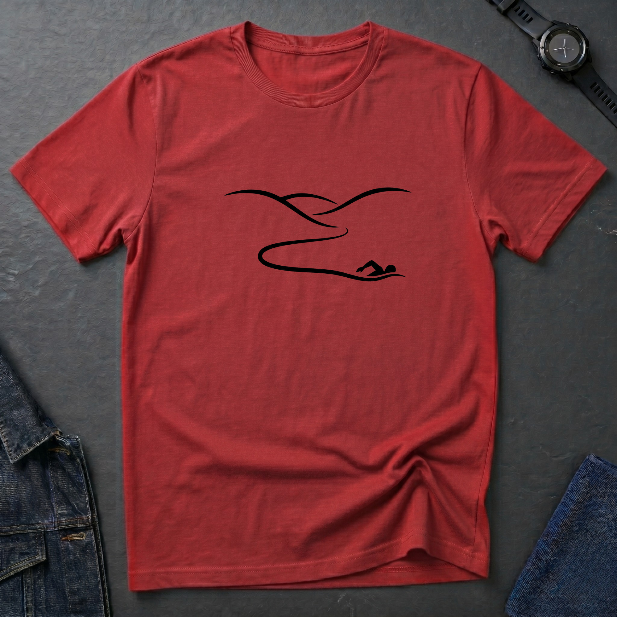 Swim Lines T Shirt
