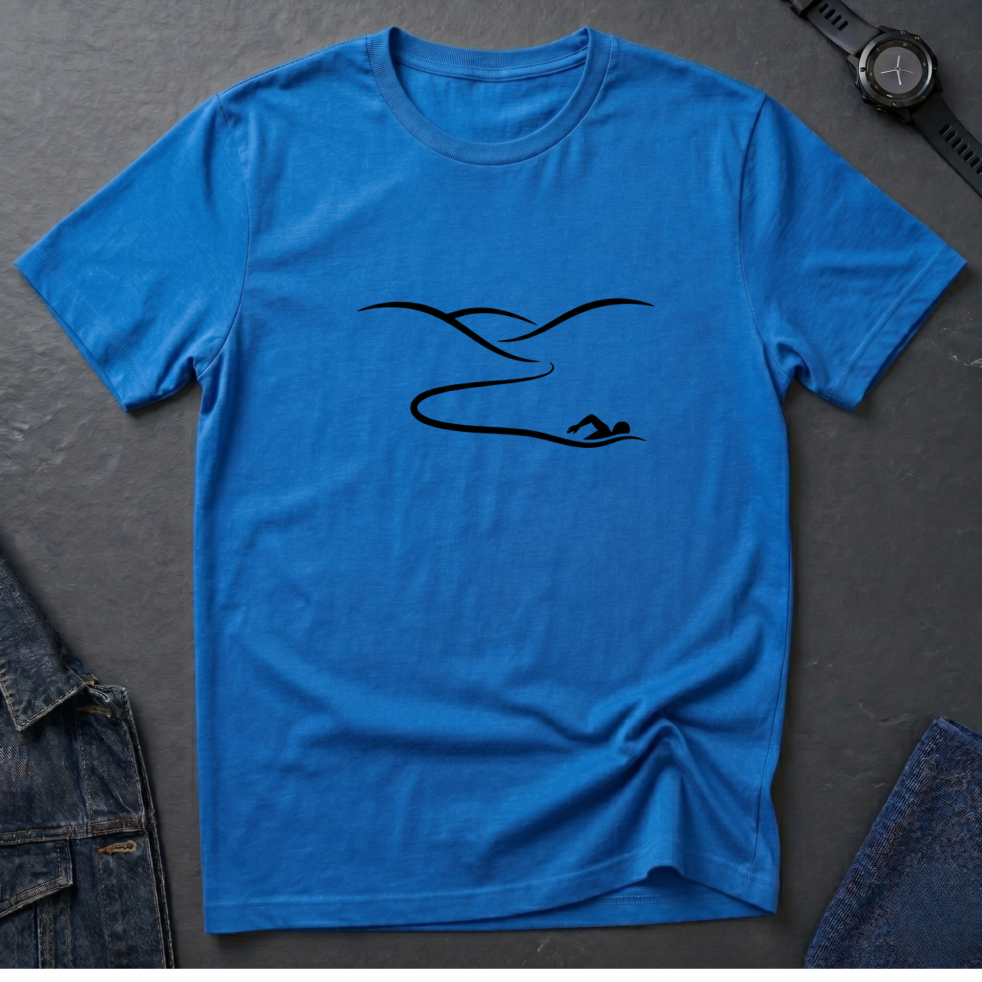 Swim Lines T Shirt