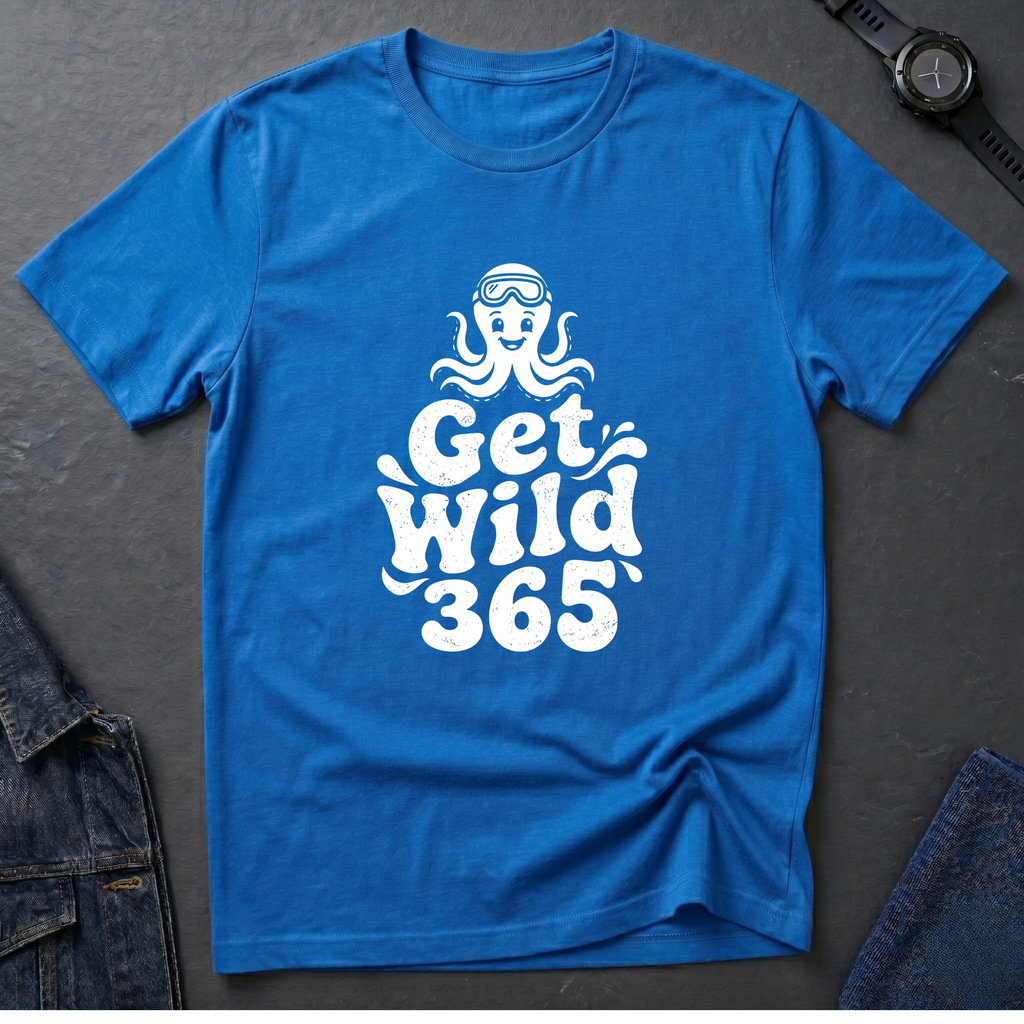 Cartoon Octopus Wild 365 T Shirt