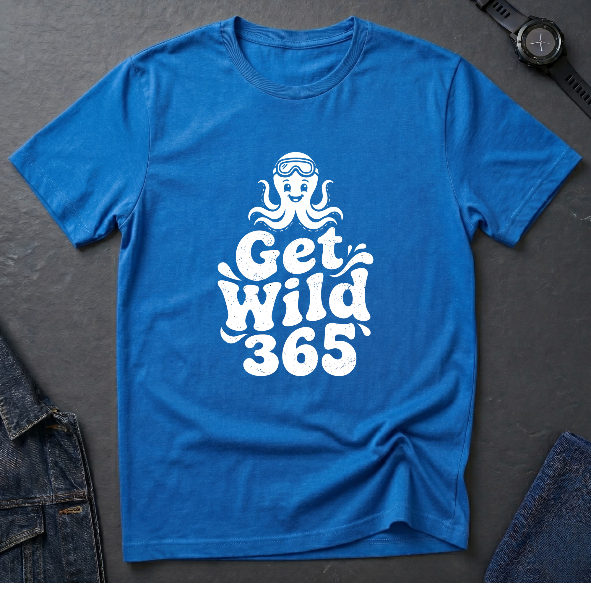 Cartoon Octopus Wild 365 T Shirt