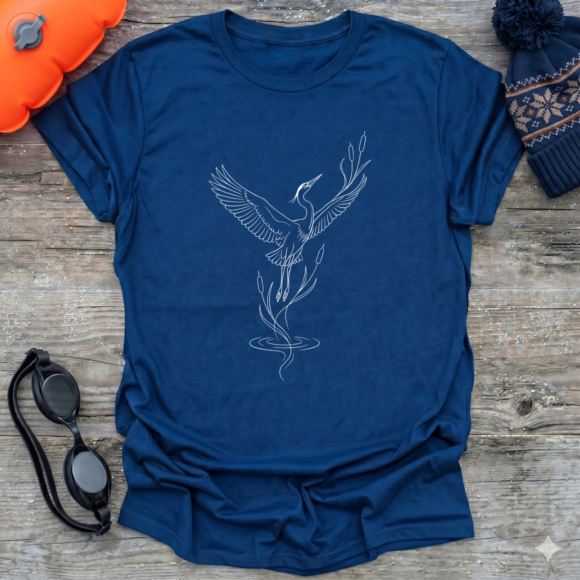 Heron & Bullrush T Shirt T-Shirt