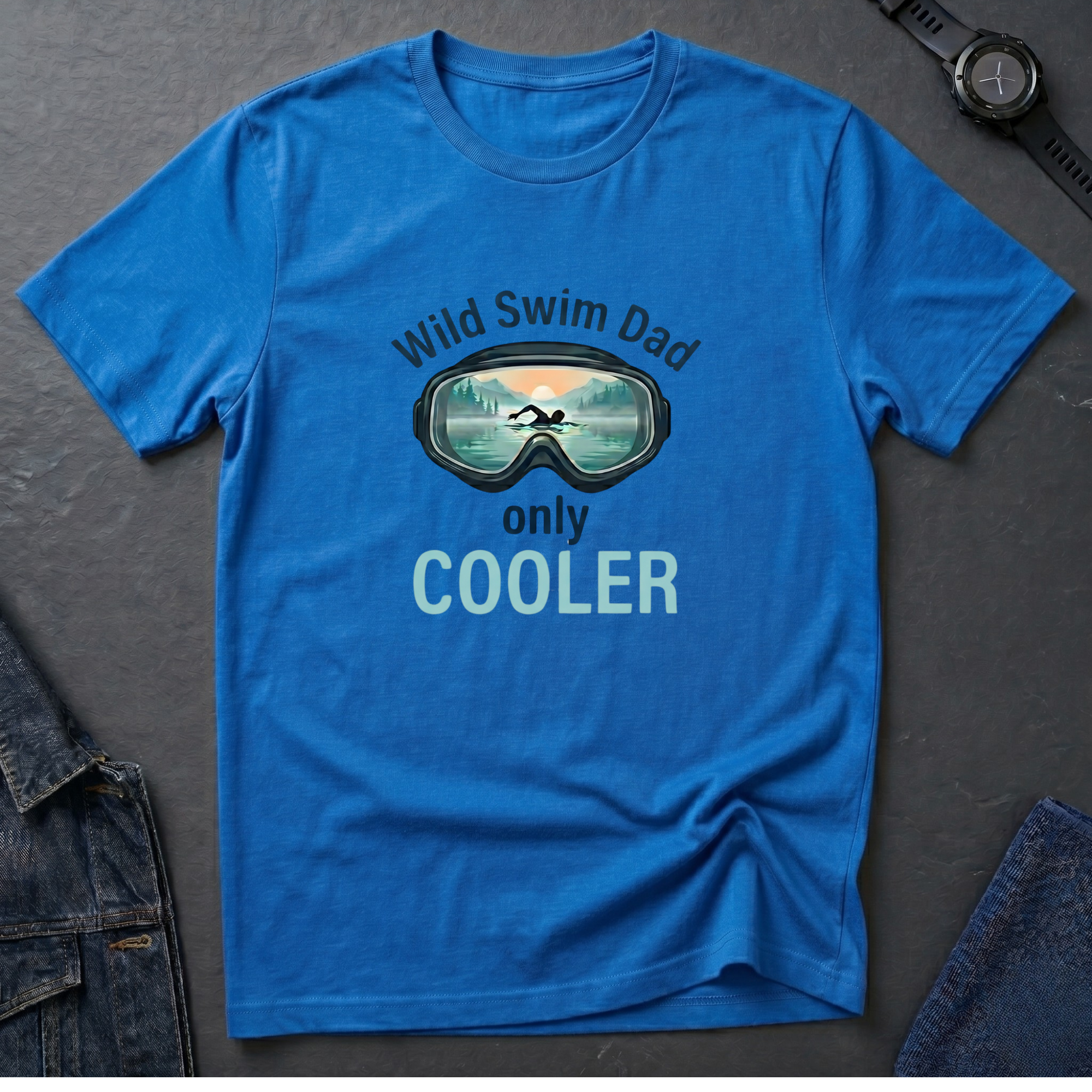 Wid Swim Dad T-Shirt