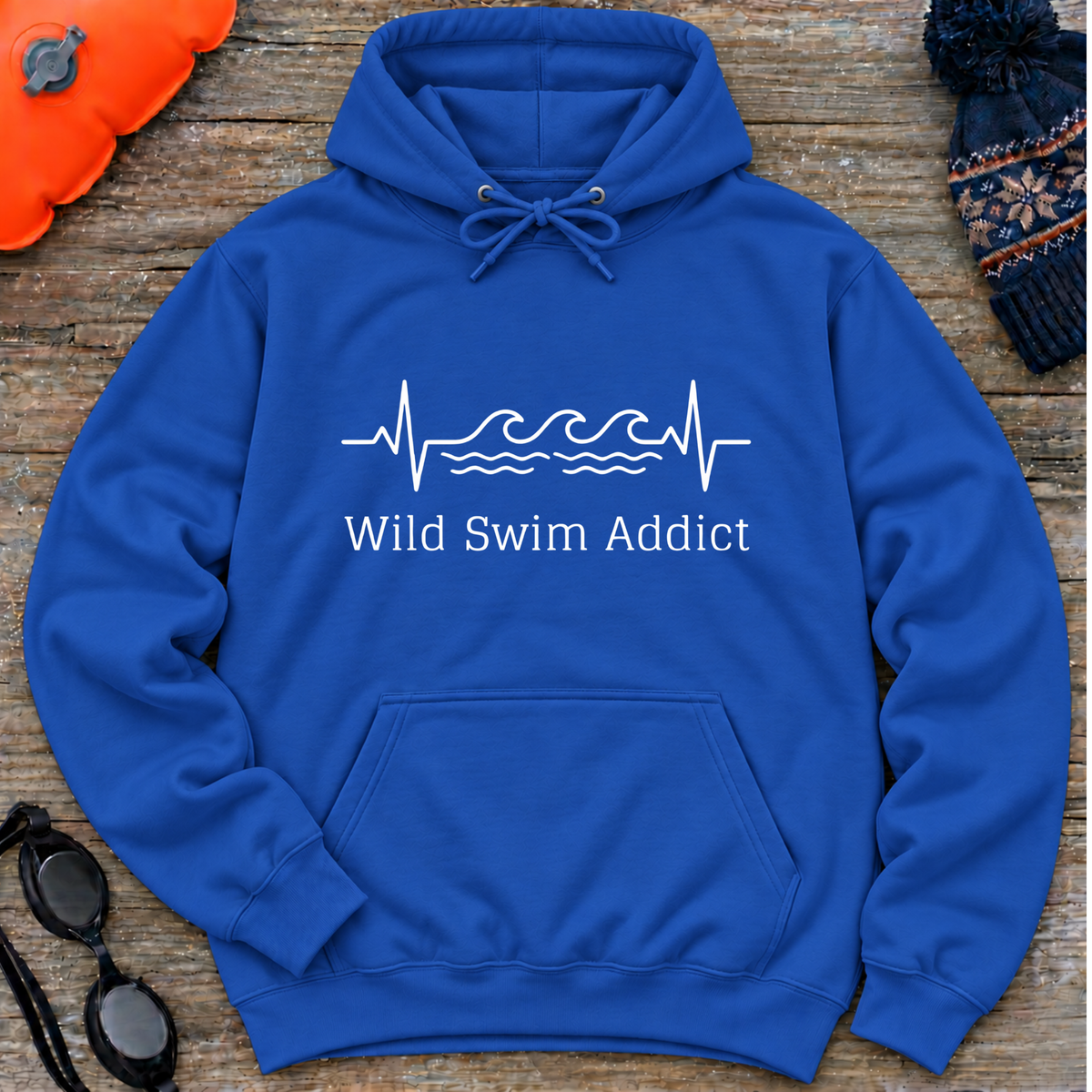 Wild Swim Addict Hooded Sweatshirt