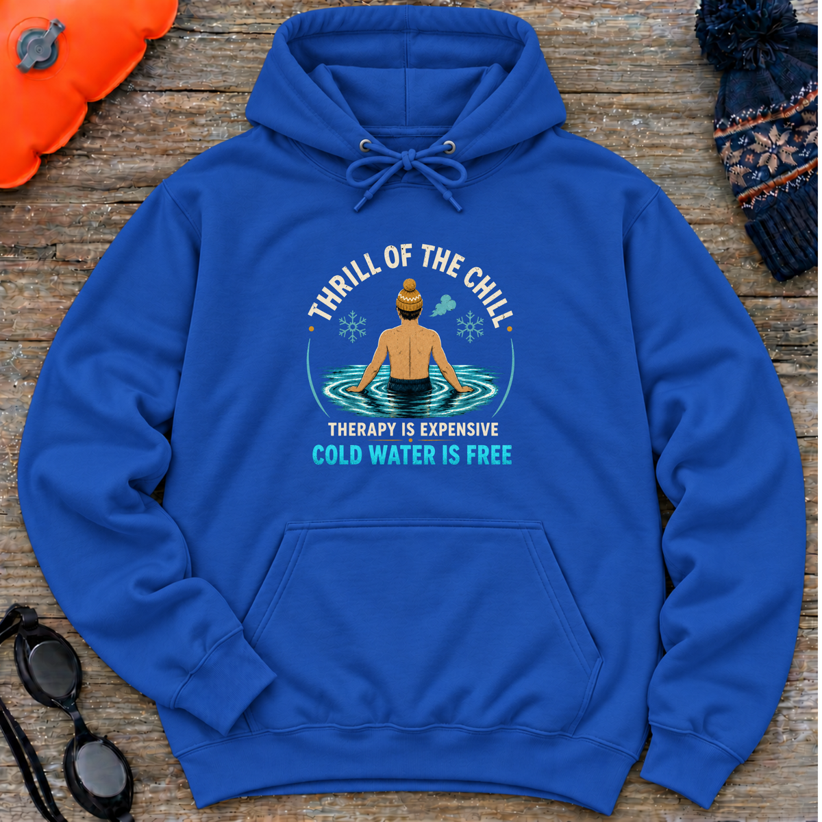 Therapy Thrill (M) Hooded Sweatshirt