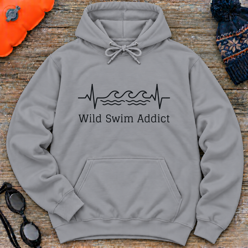 Wild Swim Addict Hooded Sweatshirt