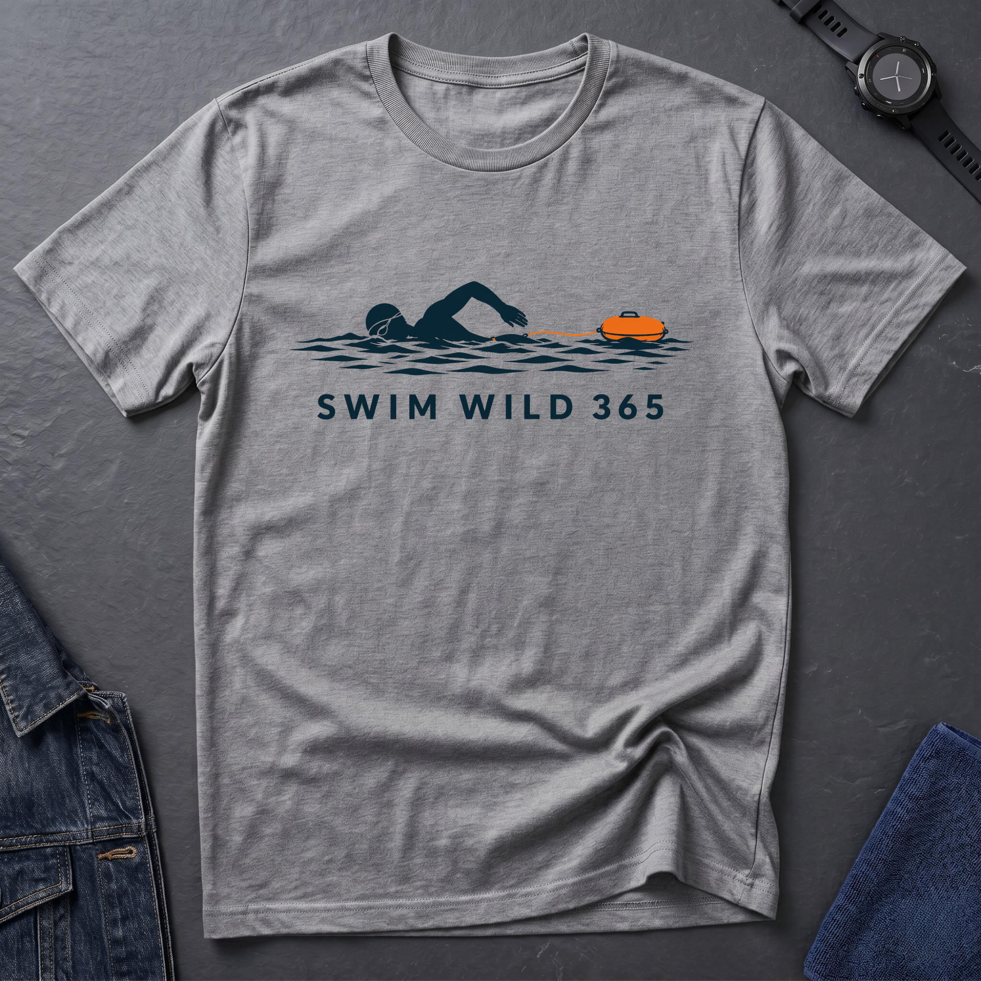 Silhouette Swimmer T-Shirt