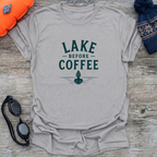 Lake Before Coffee T-Shirt
