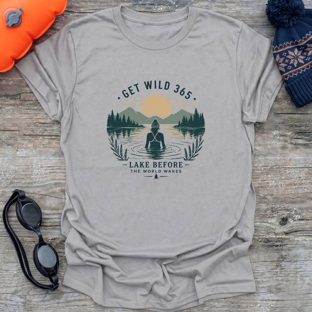 Lake Before Wakes Bobble T-Shirt