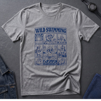 Swim Hat Cartoon T-Shirt