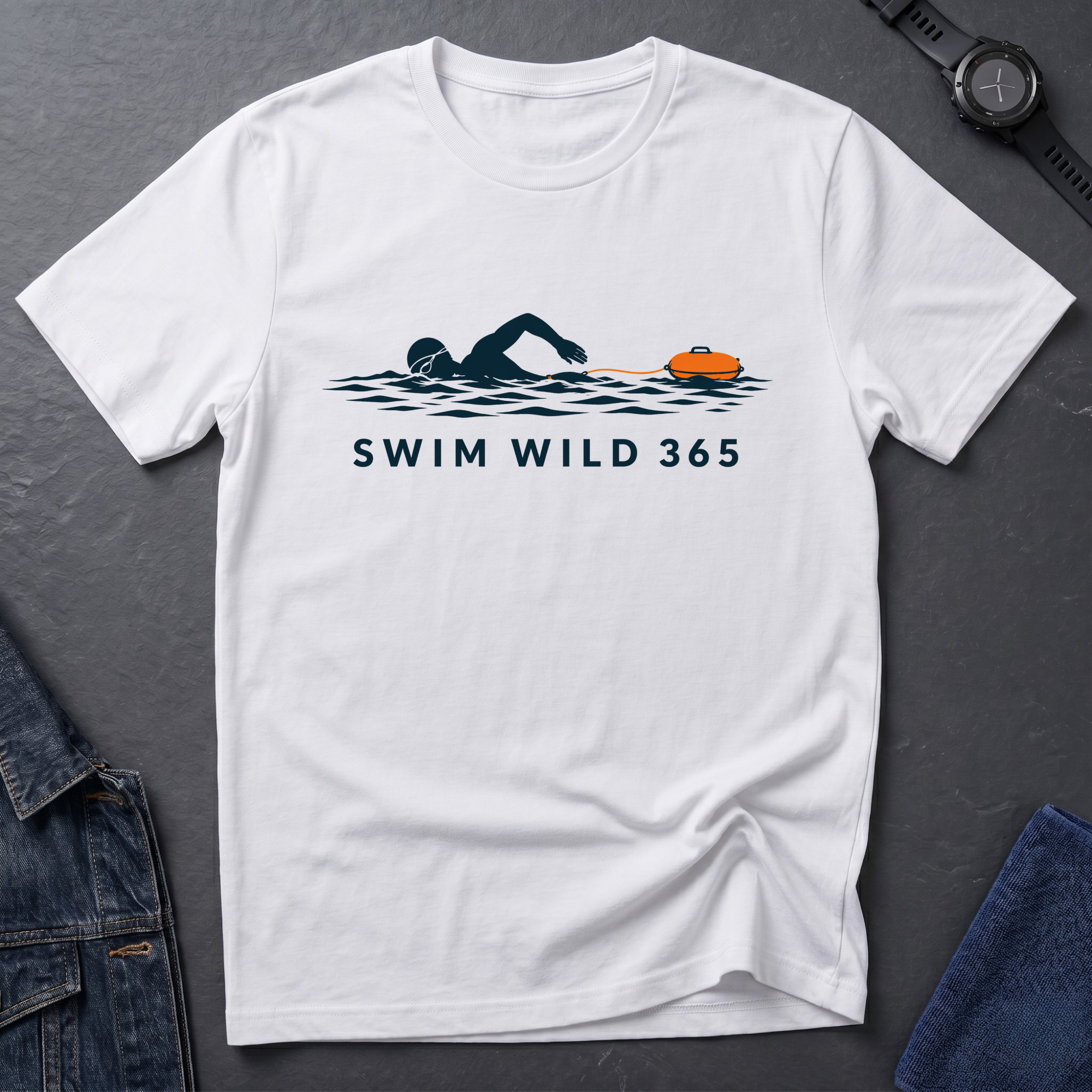 Silhouette Swimmer T-Shirt