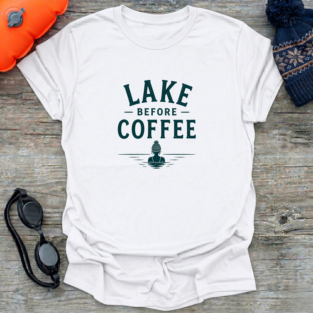 Lake Before Coffee T-Shirt