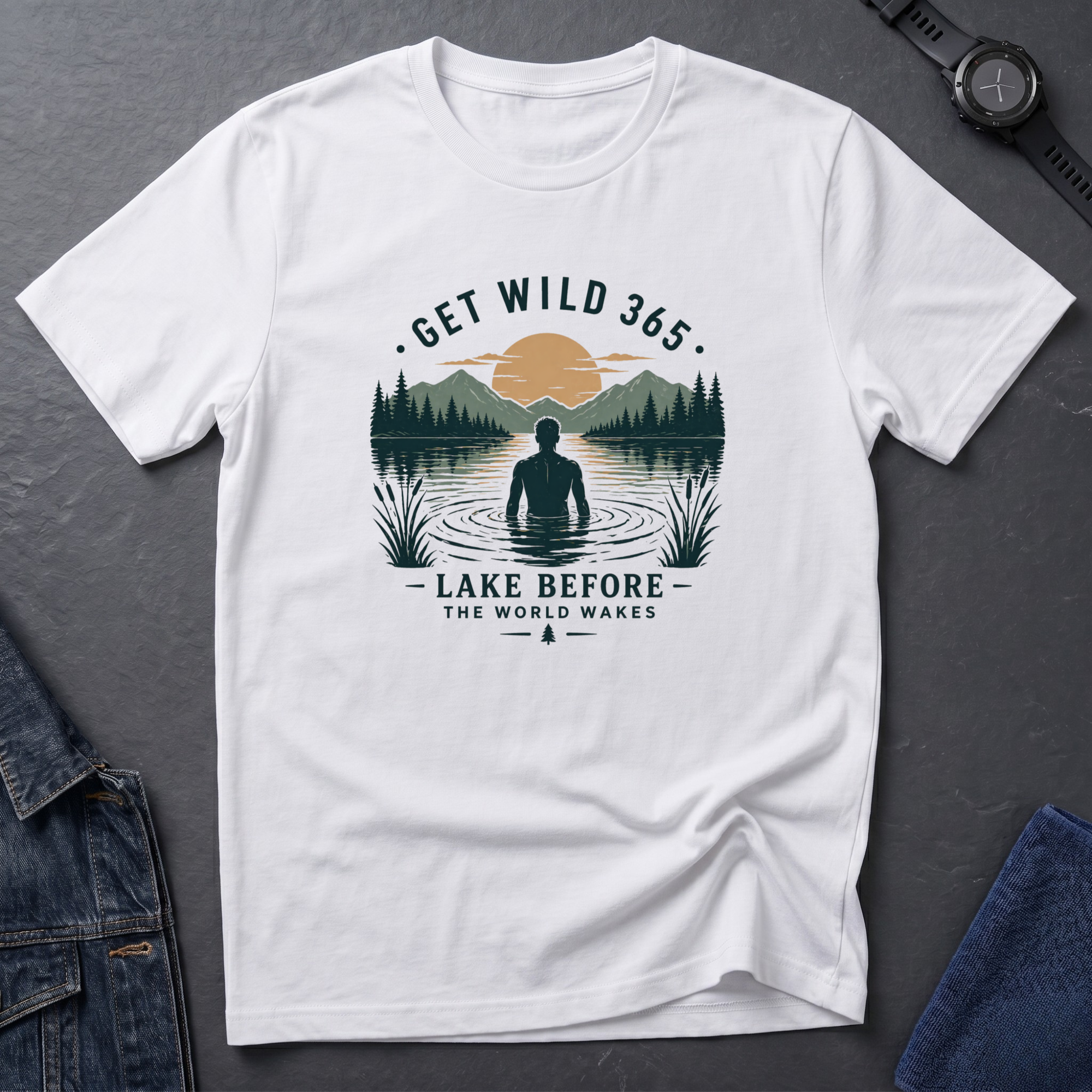 Lake Before Wakes T-Shirt