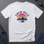 Mountain Sunset Swimmer T-Shirt