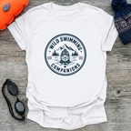 Otter in Beanie Badge T-Shirt
